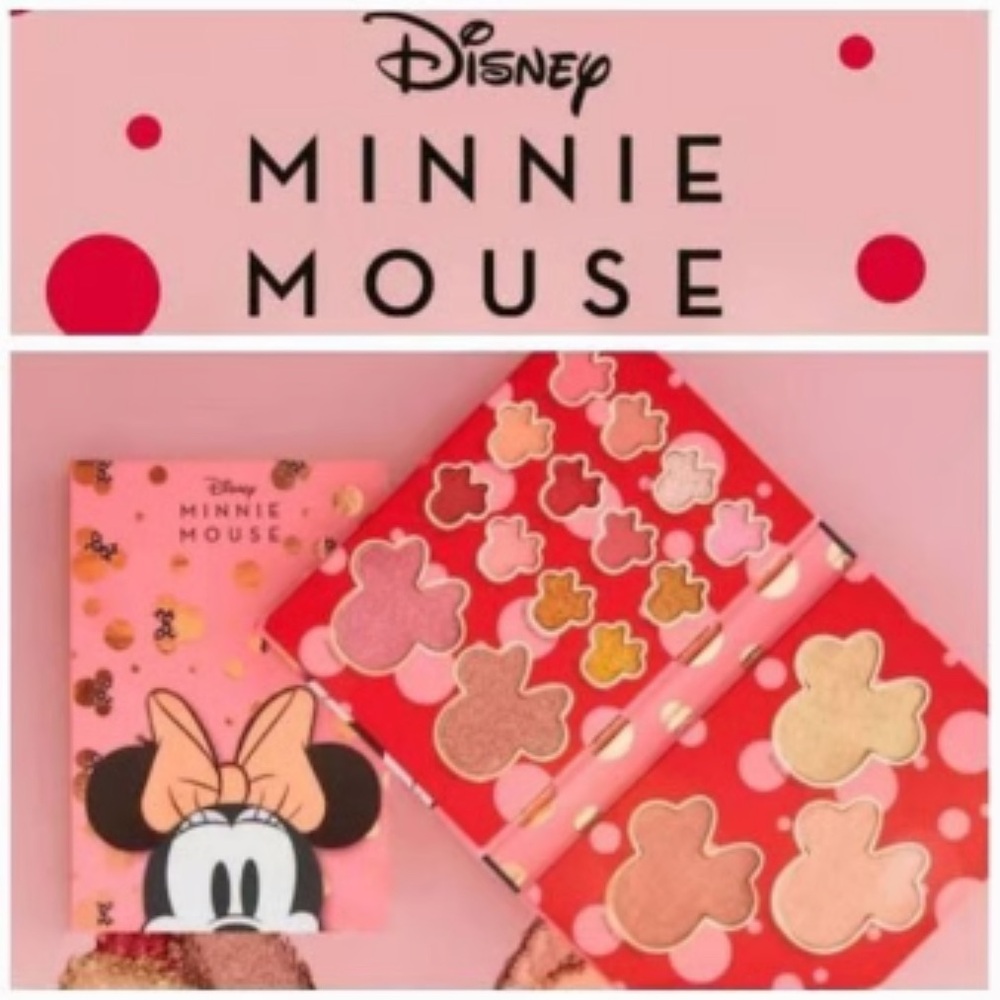 Disney Minnie Mouse Palette, Disney Minnie Mouse Eyeshadow Palette, Highlighter